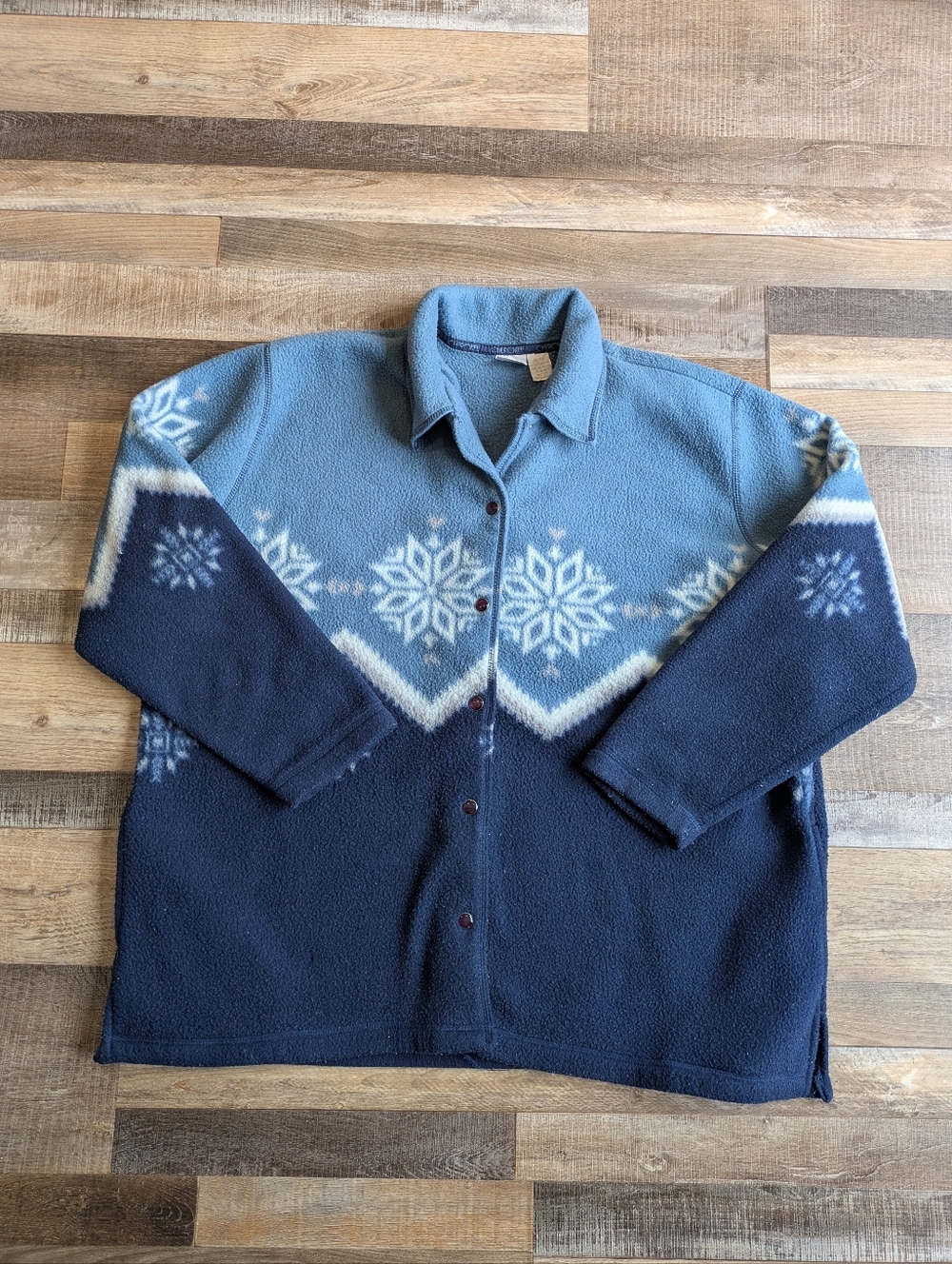 Vintage Fleece Button Down Jacket, Women's 18/20